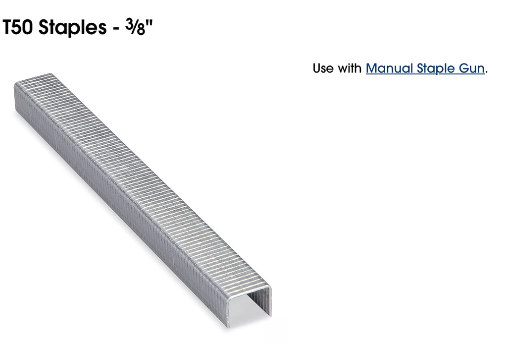 T50 3/8" Heavy-Duty Staples (5,000 Count)
